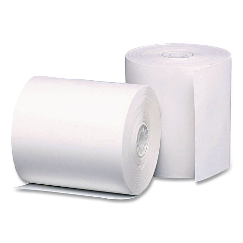 ICONEX BPA-Free Thermal POS Rolls, 0.5" Core, 3.13" x 119 ft, White, 50/Carton (05210CT)