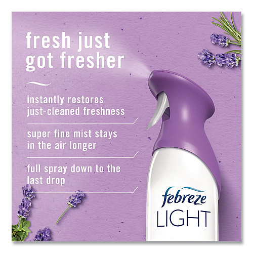 Febreze AIR, Lavender, 8.1 oz Aerosol Spray, 6/Carton (19926)