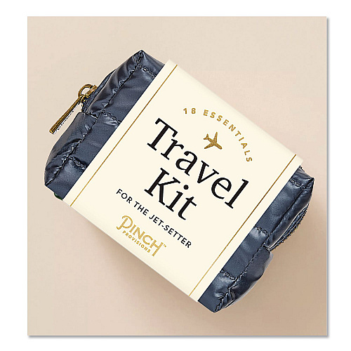 Pinch Provisions Travel Comfort Set, 18 Pieces, Navy (RAVEL1PUFNVY)
