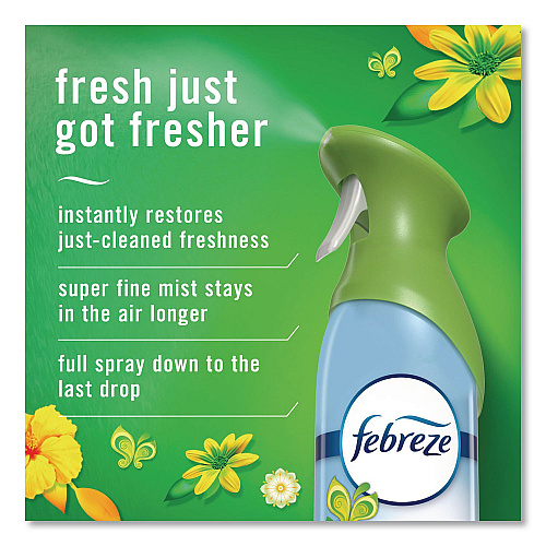 Febreze AIR, Gain Original, 8.1 oz Aerosol Spray, 6/Carton (19929)