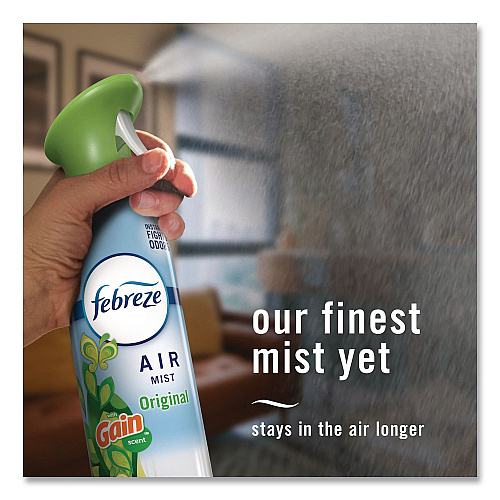 Febreze AIR, Gain Original, 8.1 oz Aerosol Spray, 6/Carton (19929)