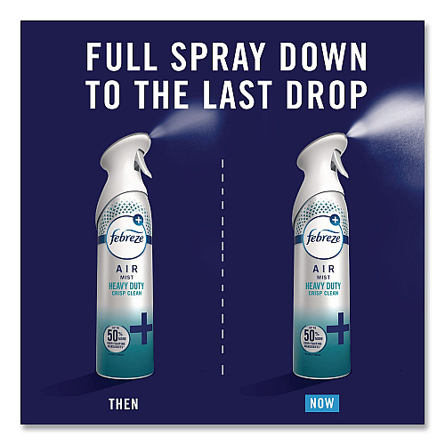 Febreze AIR, Heavy-Duty Crisp Clean, 8.1 oz Aerosol Spray (19924EA)