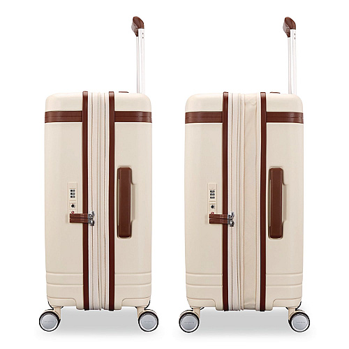 Samsonite Virtuosa Hardside Spinner Suitcase, 10 x 14.5 x 20.5, Off White (1491761627)
