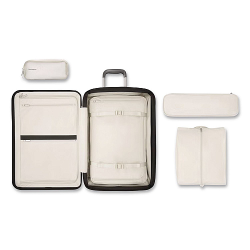 Samsonite Silhouette 18 Hardside Spinner Suitcase, 10.5 x 14.8 x 23, Black (1536431041)