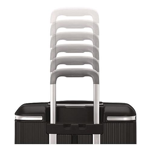 Samsonite Silhouette 18 Hardside Spinner Suitcase, 10.5 x 14.8 x 23, Black (1536431041)
