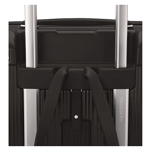 Samsonite Silhouette 18 Hardside Spinner Suitcase, 10.5 x 14.8 x 23, Black (1536431041)