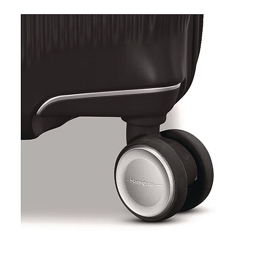 Samsonite Silhouette 18 Hardside Spinner Suitcase, 10.5 x 14.8 x 23, Black (1536431041)