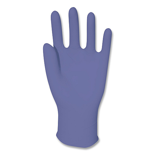 AMBITEX N5201 Series Powder-Free Nitrile Gloves, Large, 9" Long, Blue, 100/Box, 10 Boxes/Carton (NLG5201CT)