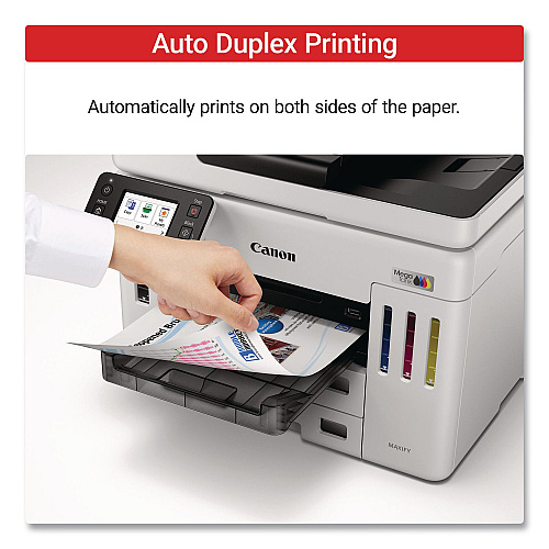 Canon MegaTank GX7120 All-in-One Printer, Copy/Fax/Print/Scan (6880C002)
