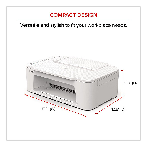 Canon PIXMA TS3720 Inkjet Printer, Copy/Print/Scan (6671C022)