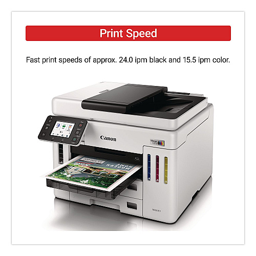 Canon MegaTank GX7120 All-in-One Printer, Copy/Fax/Print/Scan (6880C002)