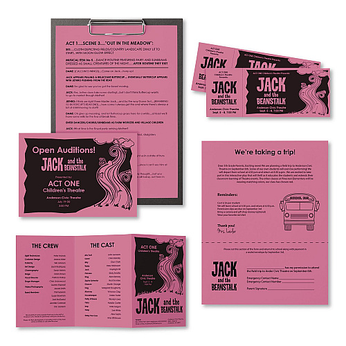 Astrobrights Color Paper, 24 lb Bond Weight, 8.5 x 11, Pulsar Pink, 500 Sheets/Ream, 10 Reams/Carton (21031CT)