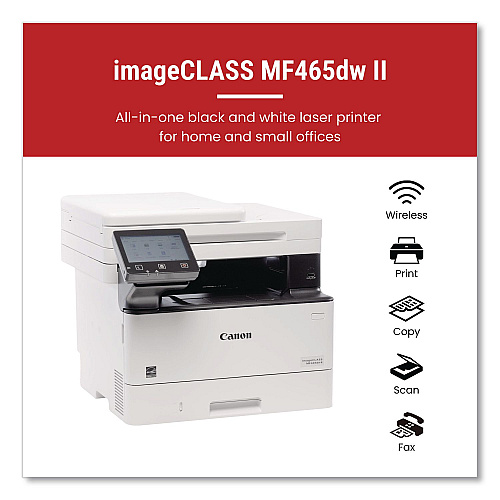Canon imageCLASS MF465dw II All-in-One Wireless Laser Printer
