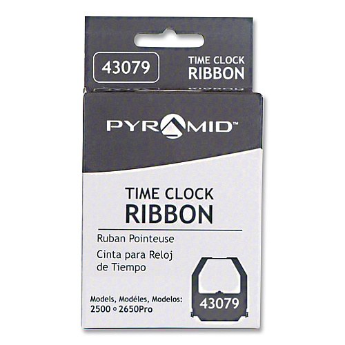 Pyramid 43079 Time Clock Ribbon, Black