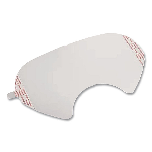 3M Faceshield Cover, Clear, 100/Carton (07142)
