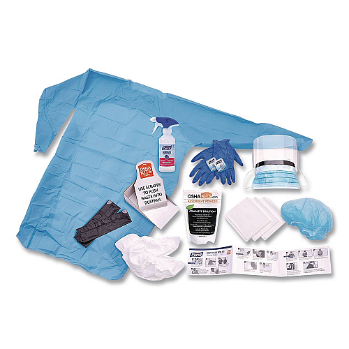 PURELL Body Fluid Spill Kit Refill, 16 Pieces (384102RFLEA)