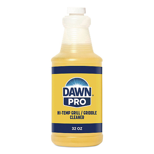 DAWN PRO Hi-Temp Grill and Griddle Cleaner, 32 oz Bottle, 6/Carton (26520)