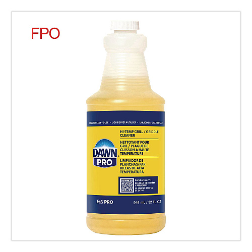 DAWN PRO Hi-Temp Grill and Griddle Cleaner, 32 oz Bottle, 6/Carton (26520)