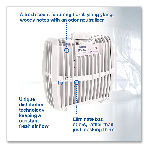 Tork Constant Air Freshener Refill, Breeze, 32 mL, 6/Carton (257020)