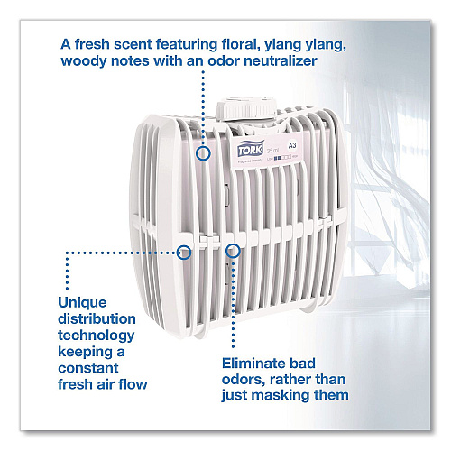 Tork Constant Air Freshener Refill, Blossom, 32 mL, 6/Carton (257021)