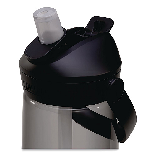 CamelBak Thrive FlipStraw Plastic Water Bottle, 25 oz, Charcoal (2853001075)