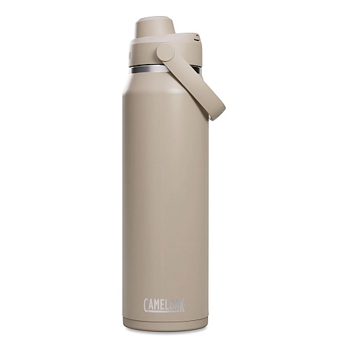 CamelBak Thrive Chug Vacuum Insulated Stainless Steel Water Bottle, 32 oz, Stone (2930201001)