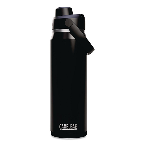 CamelBak Thrive Chug Vacuum Insulated Stainless Steel Water Bottle, 25 oz, Black (2931001075)