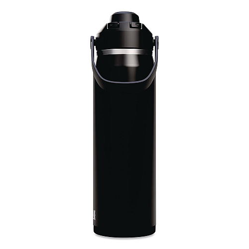 CamelBak Thrive Chug Vacuum Insulated Stainless Steel Water Bottle, 25 oz, Black (2931001075)