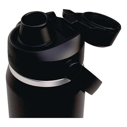 CamelBak Thrive Chug Vacuum Insulated Stainless Steel Water Bottle, 25 oz, Black (2931001075)