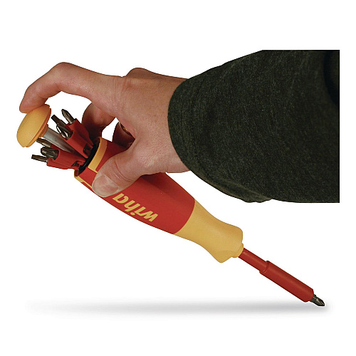Wiha 14-Piece Insulated Pop-Up Bit Holder Set (38050)