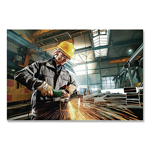 Metabo WEP 19-150 Q M-Brush Angle Grinder, 6" Wheel, 9,600 RPM, 14.5 A (613111420)