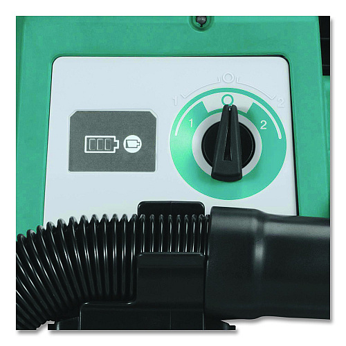 Makita LXT 18 V Li-Ion HEPA Dust Extractor/Vacuum (Tool Only), 2 gal Tank Capacity, Black/Teal/White (XCV11Z)
