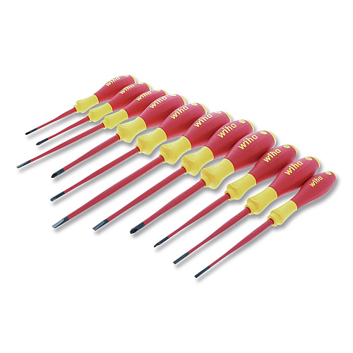 Wiha 11-Piece Insulated SlimLine Screwdriver Set (32198)