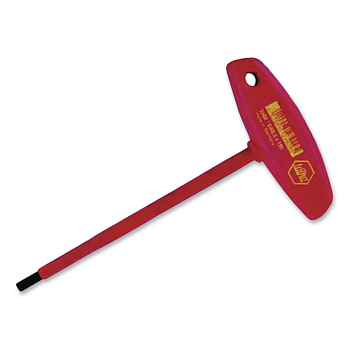 Wiha 6-Piece Insulated T-Handle Inch Hex Screwdriver Set (33490)