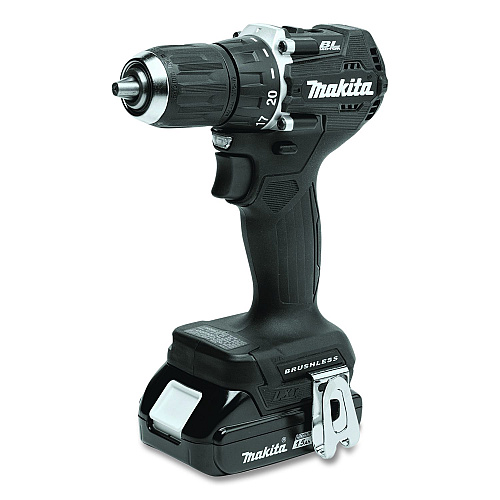 Makita 18V LXT Sub-Compact Brushless Lithium-Ion 1/2" Cordless Driver Drill Kit (XFD15SY1BR)