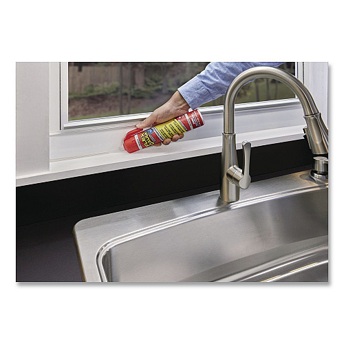 Flex Seal Flex Caulk Hi-Performance Hybrid Caulk, 6.6 oz Aerosol Can, Dries Clear, 4/Carton (CFSCLRR675)