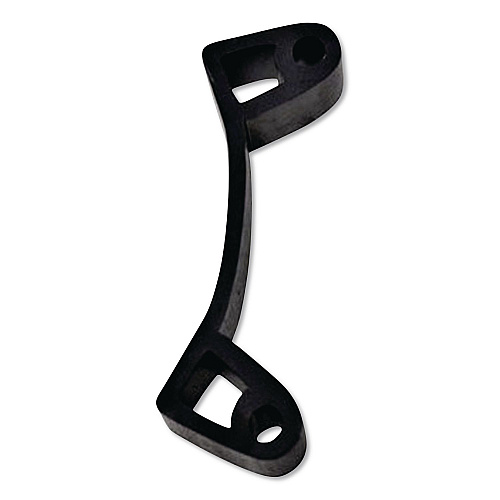 Rubbermaid Tool Grip Rack and Cap for HYGEN Microfiber Cleaning Carts, Black (FG9T73M4BLA)