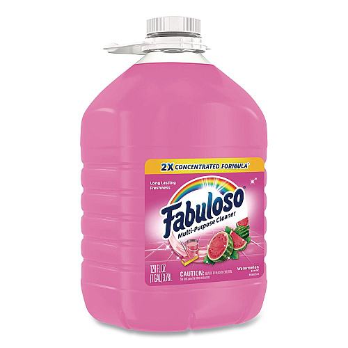 Fabuloso&reg; Multi-Use Cleaner, Watermelon Scent, 1 Gallon Bottle, 4 Gallon Carton (61051023CT)