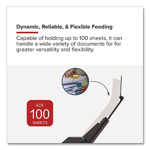 Canon imageFORMULA DR-C350, 600 dpi Optical Resolution, 100-Sheet Duplex Auto Document Feeder (7290C002)
