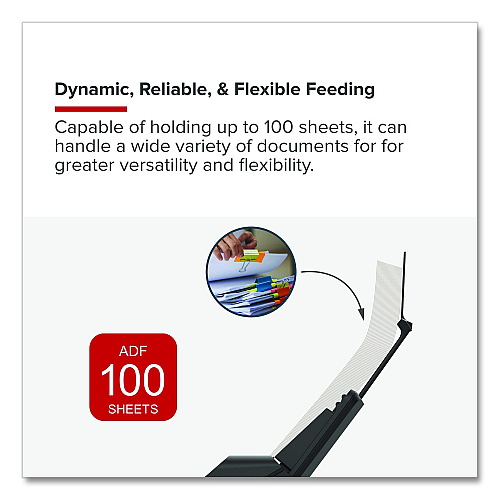 Canon imageFORMULA DR-C340, 600 dpi Optical Resolution, 100-Sheet Duplex Auto Document Feeder (7291C002)