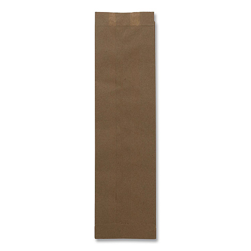 Ross & Wallace Paper Products Grocery Paper Bags, Liquor Quart Size, 35# Basis Weight, 4.5 x 2.5 x 16, Brown, 500/Bundle (20332500)