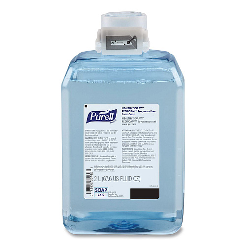PURELL HEALTHY SOAP REDIFOAM Fragrance-Free Foam Soap, 2,000 mL Refill, 2/Carton (857502)