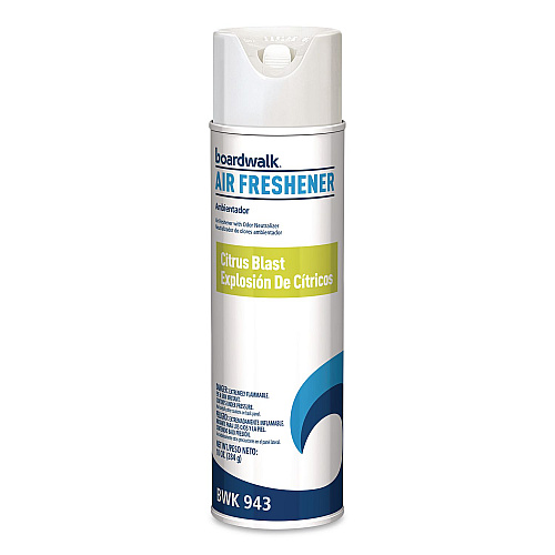 Boardwalk Aerosol Air Freshener, Citrus, 10 oz Aerosol Spray, 6/Carton (943)