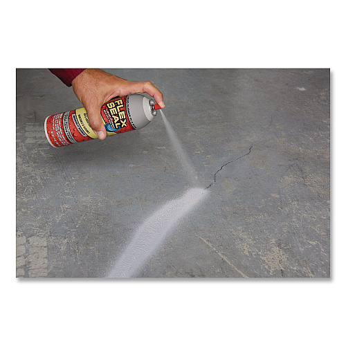 Flex Seal Liquid Rubber Sealant Coating Aerosol, 14 oz Aerosol Can, Dries Gray, 6/Carton (FSGRYR20)