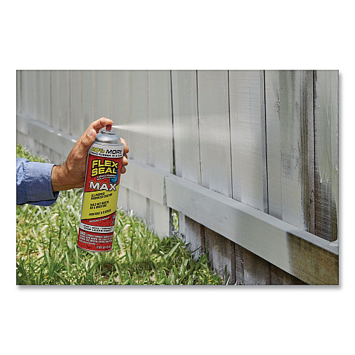 Flex Seal Liquid Rubber Sealant Coating MAX Aerosol, 17 oz Aerosol Can, Dries White, 4/Carton (FSMAXWHT24)