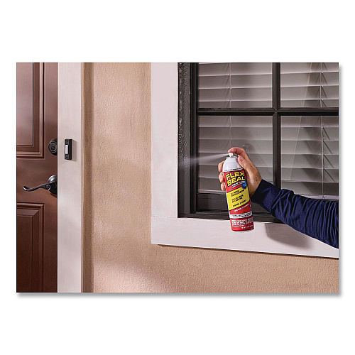 Flex Seal Liquid Rubber Sealant Coating MAX Aerosol, 17 oz Aerosol Can, Dries Clear, 4/Carton (FSMAXCLR24)