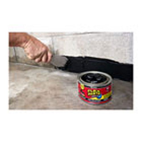 Flex Seal Flex Paste Super Thick Rubberized Paste, 1 lb Can, Dries Black, 4/Carton (PFSBLKR16)