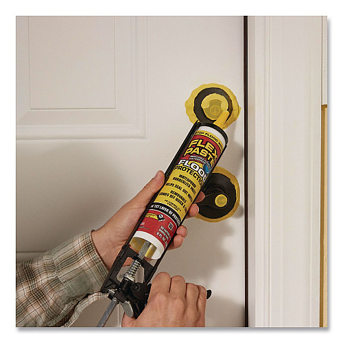 Flex Seal Flex Paste Flood Protection Paste, 9 oz Cartridge, Dries Yellow, 6/Carton (RPSYELR10)