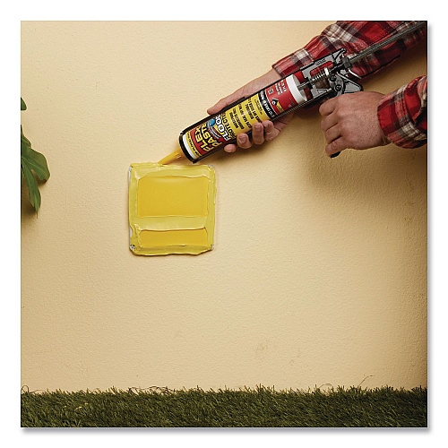 Flex Seal Flex Paste Flood Protection Paste, 9 oz Cartridge, Dries Yellow, 6/Carton (RPSYELR10)