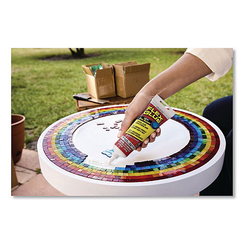 Flex Seal Crystal Clear All-Purpose Glue, 0.6 oz, Dries Clear, 8/Carton (GFSCLRMINI8)